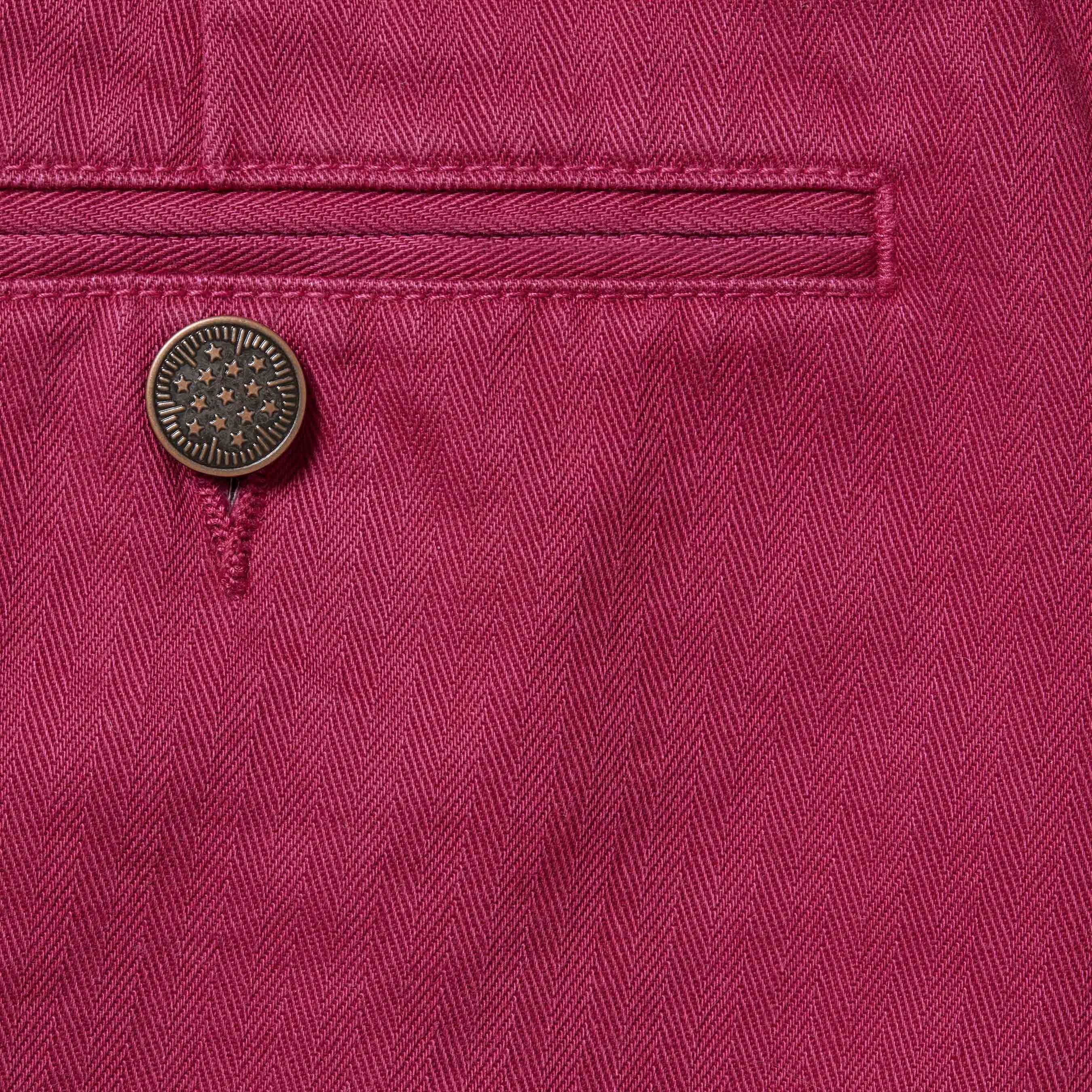 Washed Herringbone Chino Pant view 7